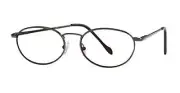 Reptile Komodo Designer Reading Glasses in Gun Metal ; +1.25