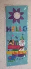 Disney It's A Small World Clock Face NEW Door Knob Hanger Sign Hello Goodbye