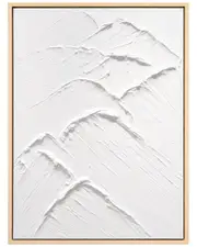 Empire Art Direct Mountain Serenity II Heavily Textured Hand-Painted Framed Canvas Wall Art