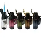 Jet Cigar Lighter Windproof Turbo Strong Flame Gas Butane Refillable Torch