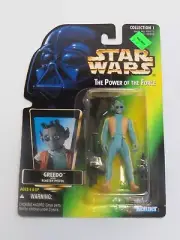 STAR WARS POWER OF THE FORCE POTF SEALED ACTION FIGURE GREEDO