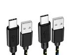 6ft and 10ft Long USB-C Cables Fast Charge TYPE-C Cord Power for Cell Phones