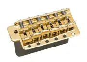 Gotoh GE101TS Stratocaster Strat Tremolo Guitar Bridge • Steel Block • Gold