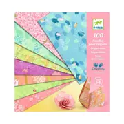 100pc Djeco Haru By Petit Pan Origami Sheets Art/Craft Set Kids/Children 5y+