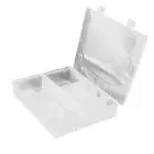 14-Grid Plastic Jewelry Organizer Box Storage Container Case Removable Dividers