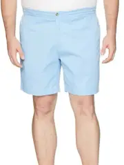New Polo Ralph Lauren Big & Tall Classic Fit Blue Lagoon Prepster Shorts 4XLT