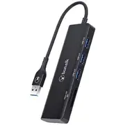 Bonelk USB-A 5-in-1 Hub Black