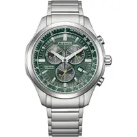 在飛比找PChome24h購物優惠-CITIZEN星辰 GENTS系列 光動能 鈦金屬計時腕錶(