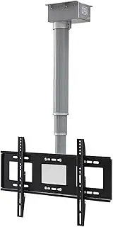 Universal TV Stand Motorized TV Mount - Adjustable Ceiling TV Mount Bracket, TV Lift Mechanism with Remote, for Large Screen 26-70 Inch TVs, 2 Installation Methods(30cm)