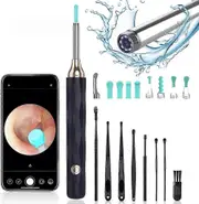 Ear Cleaner With Camera, Ear Wax Removal Tool Kit With Replaceable Parts, Otoscope With Led Light, Ear Cleaning Camera 1080p Support Phone
