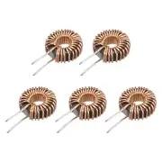 Toroid Inductance Copper Coil Vertical Inductor 47uH 5A for DIY Pack of 5