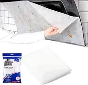 Nicoone 10pcs Cooker Hood Filter Home Range Hood Oil Proof Stain Filter Stickers Oil-Absorbing Paper (40 * 90cm)