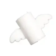 Cute Angel Wing Cable Protector Earphone USB Cable Winder Wire Organizer Holder Clip Wrap Desk Set Stationary