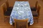 Floral Table Cover, Hand Block Prints Table Cloths, Indien Cotton Tablecloths
