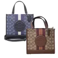 在飛比找momo購物網優惠-【COACH】COACH Dempsey Tote 22 緹