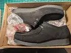 Clarks Men's Wallabee EVO Black Suede Free Shipping 261 72820 Size 13 New