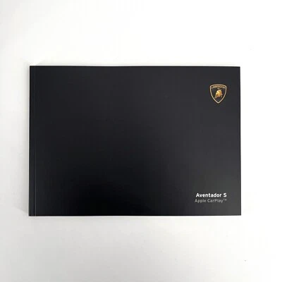 OEM GENUINE Lamborghini Aventador S Apple CarPlay Manual
