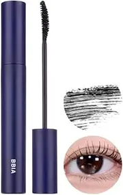 BBIA Never Die Mascara 2 Color – Power Volumizing & Lengthening, Curling, Fixing Lashes, Intense Length, Feathery Soft Full Lashes, No Smudging & Clumping, Waterproof, K-Beauty (01 POWER BLACK)