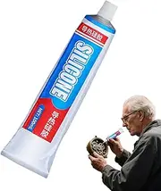Thermal Adhesive | High Heat Adhesive - 100 ML Silicone Paste for Chip Bonding Power Module Sensor Potting Microwave Device Appliance Parts