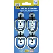 Gripwell 200kg Anchor Points 4 Pack