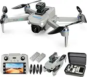 Drone with 4K UHD Camera for Adults,GPS RC Drone Brushless Motor,Upgraded Tablet Screen,Gimbal EIS, Smart FPV Foldable Quadcopter for Beginners, Auto Return, Follow Me, Waypoints, 60 Mins Flight Time