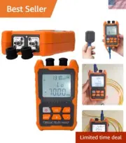 Battery-Powered Fiber Tester with Backlight & Wavelength Memory – User-Friendly