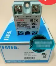 1PC New Fotek SSR-10DA SSR10DA Solid State Relay 10A Brand Free Ship