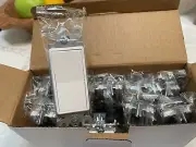 Wall Rocker Paddle Light switches - Box of 10 white