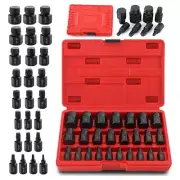 25 Pcs Broken Bolt Screw Extractor,Damaged Bolt Extractor Set for2296
