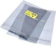uxcell Anti Static Bags Shielding Bag 50pcs 3x4.7inch(8x12cm) Resealable with Labels for Hard Drive HDD SSD PCB Board