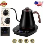 Stainless Steel Gooseneck Kettle with Digital Display for Coffee and Tea Lovers