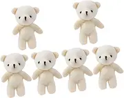 Vaguelly Adorable Mini Bear Pendant Stuffed Animal Charm Perfect Keychain or Bag Accessory