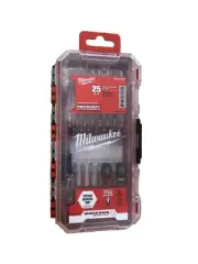 MILWAUKEE 25 Pcs IMPACT DRIVER BIT SET …