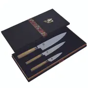 Shun Classic White 3 Piece Knife Set - Gift Boxed