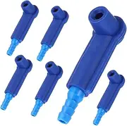 6pc Car Brake Fluid Exchange Tool Set Quick Effortless Brake Bleeder Connector for Vehicle Accessories