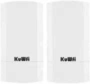2-Pack Wireless Wifi Bridge 5.8G 900Mbps Point to Point AP CPE Kit, 2-3KM Range