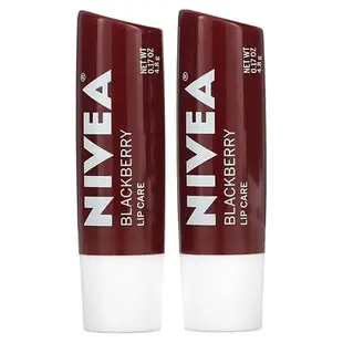 [iHerb] Nivea 護唇膏，黑莓，2 支，每支 0.17 盎司（4.8 克）