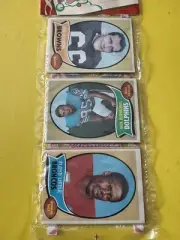1970 TOPPS Football Holiday 12 Card Rack FLOYD LITTLE NICK BUONICONTI EXCELLENT