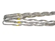 Galvanized Steel Preformed Tree Grip / Dead End, 1/4" (1 pc). PLP Brand, USA
