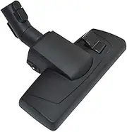 EZ SPARES Brush Compatible with Miele C1 C2 SBB Parquet Twister Brush 35mm 1 3/8" Attachment Floor Brush and Carpet Brush with Big Wheel,Metal Base and PP Hair