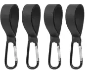 LYSAIMG 4 Pcs Stroller Hooks,Stroller Hooks to Carry Shopping Bags,Multipurpo...