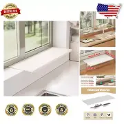 Durable Carbon Steel Window Sill Extender Shelf for Elegant Kitchen Organization