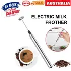 Milk Coffee Frother Handheld Electric Foam Maker Coffee Whisk Blender Egg Beater