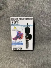 PULACO 25W Small Aquarium Betta Heater Warmer Fish Tank Turtles DA