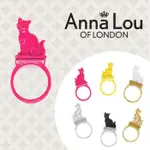 ANNA LOU OF LONDON 倫敦品牌 PRECIOUS JEWEL 立體貓咪戒指