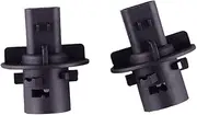 Car Parts XBP100180 1 Pair Car Side Indicator Lamp Bulb Holder Socket 2 Pin Fit for Land for Rover for Discovery 2 Black Spare Parts