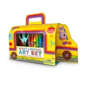 Bright Stripes - Ready 4 School Art Set: The Cutest Art Caddy Around!