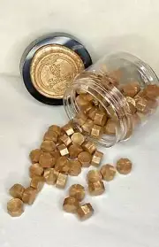 100 Count Champagne Gold Sealing Wax Beads