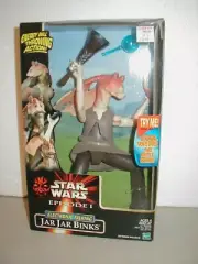 Star Wars Jar Jar Binks Electronic 12" action figure (Episode 1) 1999 Hasbro