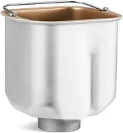 KEEPEEZ 041 Bread Pan, Bread Machine Liner with Kneading Paddle for 2 LB Bread Maker Machine